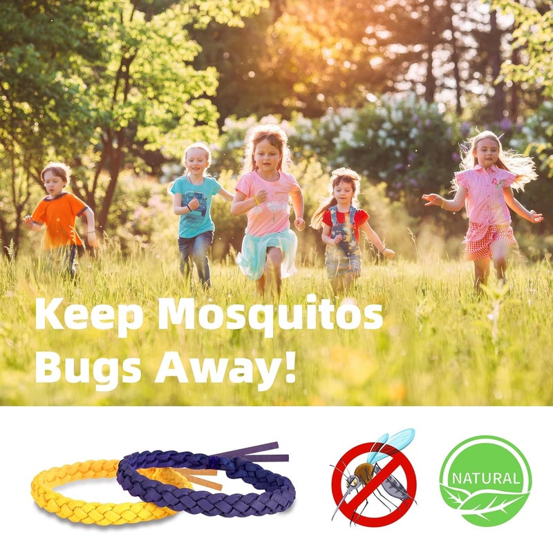 BuggyBands Mosquito Repellent Bracelets, DEET-Free, Individually Wrapped PU Leather Insect & Bug Repellent Wrist Bands (Pack of 24) - Image 3